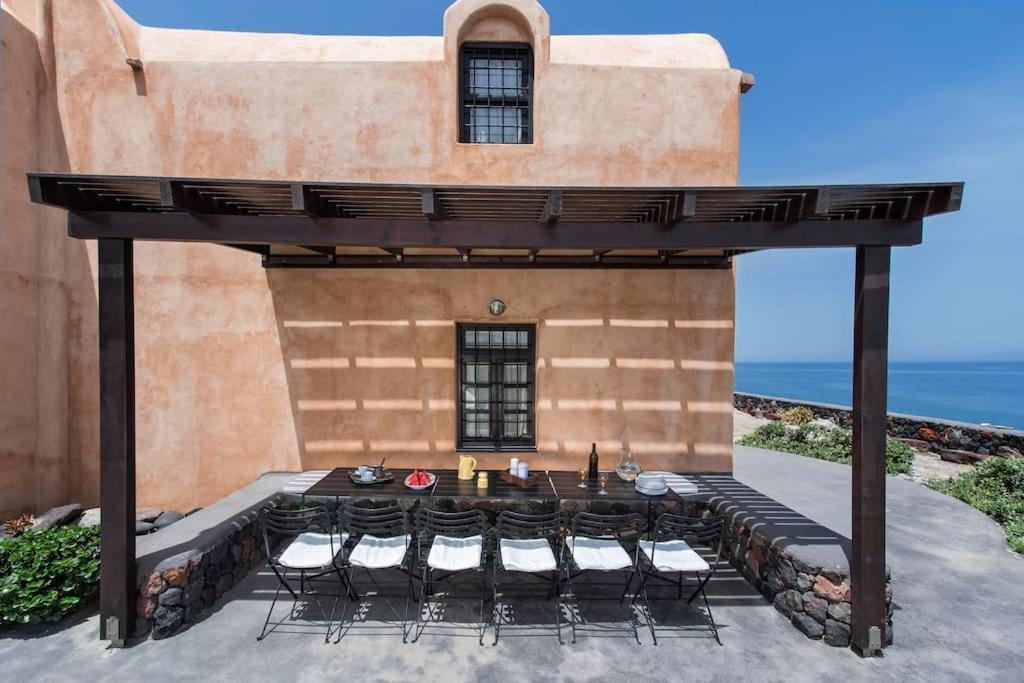 Ramni House: Private Villa With Pool By The Sea Oía Exteriör bild