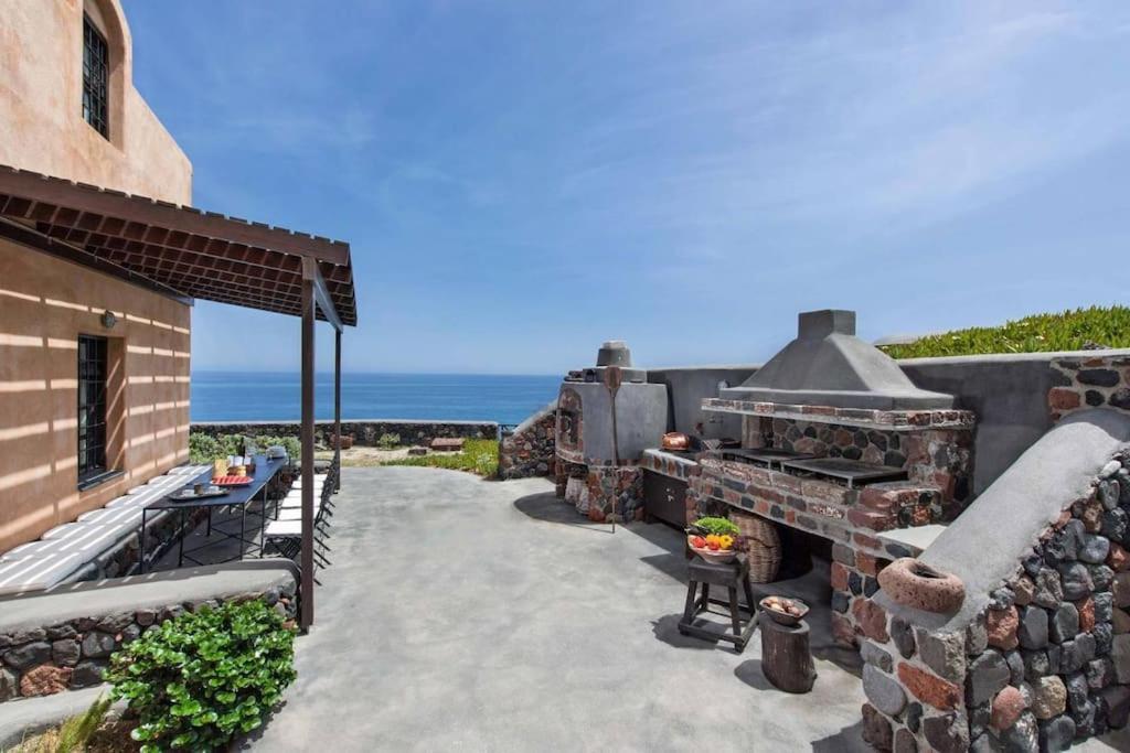 Ramni House: Private Villa With Pool By The Sea Oía Exteriör bild