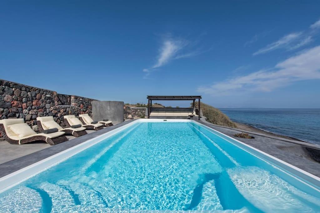 Ramni House: Private Villa With Pool By The Sea Oía Exteriör bild