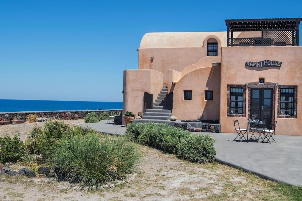 Ramni House: Private Villa With Pool By The Sea Oía Exteriör bild