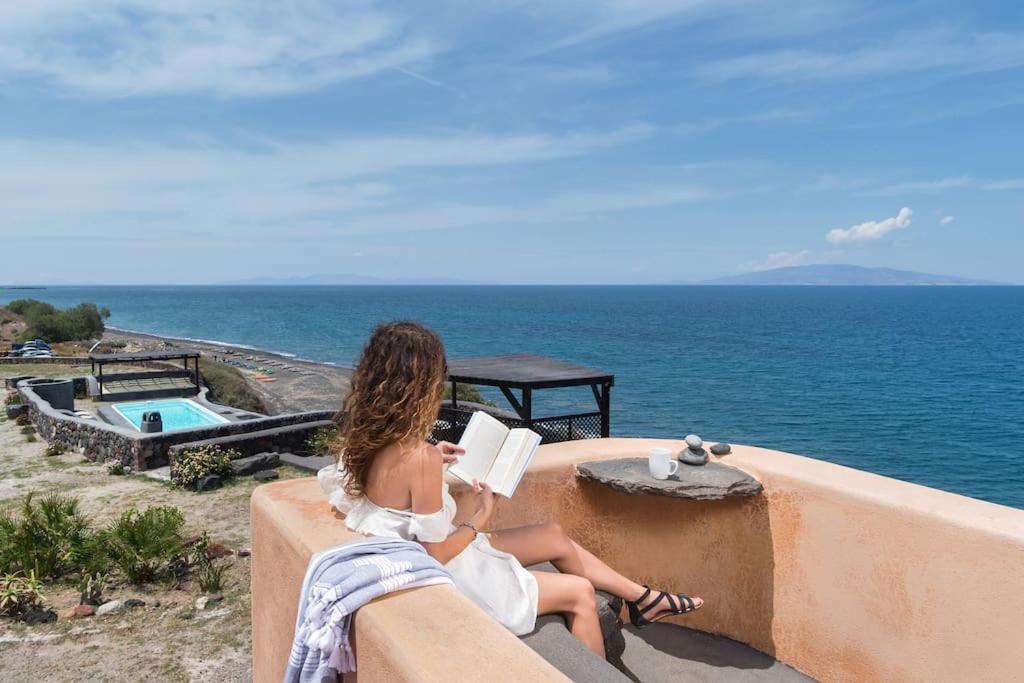 Ramni House: Private Villa With Pool By The Sea Oía Exteriör bild